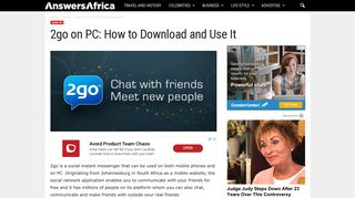 2go on PC: How to Download and Use It - Answersafrica