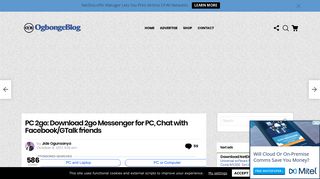 PC 2go: Download 2go Messenger for PC, Chat with Facebook/GTalk ...