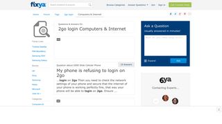 2go login Computers & Internet Questions & Answers (with Pictures ...