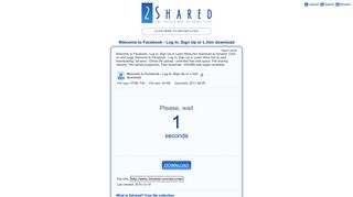 Welcome to Facebook - Log In, Sign Up or L.htm download - 2shared