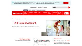 1|2|3 Current Account - Santander UK