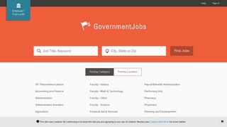GovernmentJobs | City, State, Federal & Public Sector Jobs