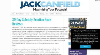 30 Day Sobriety Solution Book Reviews - America's Leading Authority ...