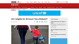 Am I eligible for 30 hours' free childcare? - BBC News - BBC.com