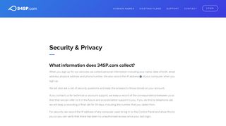 Security and Privacy - 34SP.com