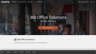 360 Office Solutions Billings MT, 59101 – Manta.com
