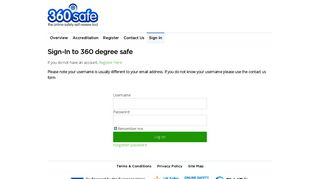 Sign-in - 360 Degree Safe