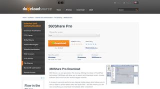 360Share Pro 4.2 | File Sharing - Downloadsource.net
