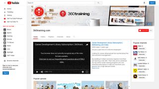 360training.com - YouTube