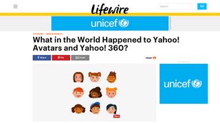 Yahoo! Avatars and Yahoo! 360: What Happened? - Lifewire