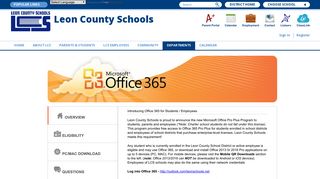 Office 365 / Home - Leon County Schools