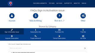 Sign In/Activation issue – Project Plan 365