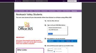 Student Office 365 Login / Student Launch Page