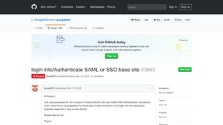 login into/Authenticate SAML or SSO base site · Issue #3663 ... - GitHub
