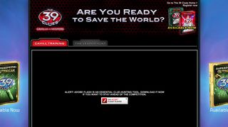 The 39 Clues - Are you ready to save the world?