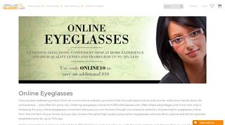 Online Eyeglasses - 39DollarGlasses.com