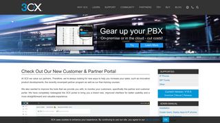 Take a look at the new 3CX Partner & Customer Portal