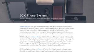 3CX Phone System - Alternate Access
