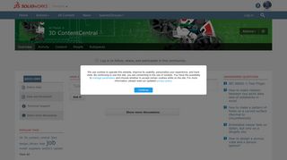 3D ContentCentral | SOLIDWORKS Forums