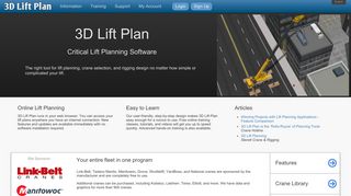 3D Lift Plan - Crane Lift Planning Software