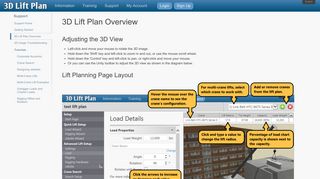 3D Lift Plan Overview - 3D Lift Plan - Crane Lift Planning Software
