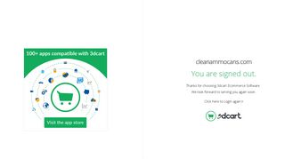 3dcart Admin - Login - CleanAmmoCans.com