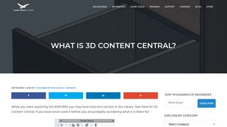 What is 3D Content Central? - Hawk Ridge Systems