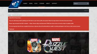 Marvel Puzzle Quest — D3 Go! Forums