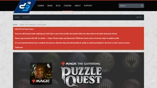 Magic: The Gathering - Puzzle Quest — D3 Go! Forums