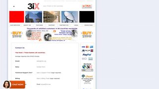 www.3ix.org - 3iX - How to Contact us. - HostFast