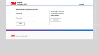 Enterprise Network Login - 3M