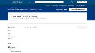 Learn Lotus Notes: Online Courses, Training, Tutorials, Videos - 2019