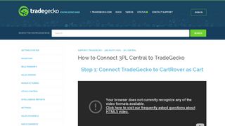 How to Connect 3PL Central to TradeGecko – Support | TradeGecko
