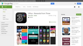 3Plus - Rewards from Three - Apps on Google Play