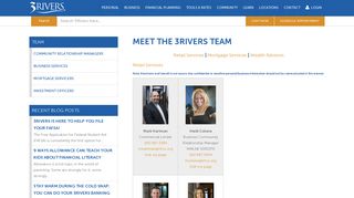 3Rivers Business and Investment Team Members | Credit Union ...