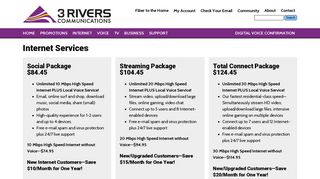 Internet Services | 3 Rivers Communications