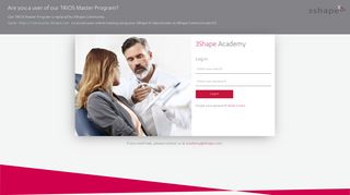 3Shape Online Academy - Login