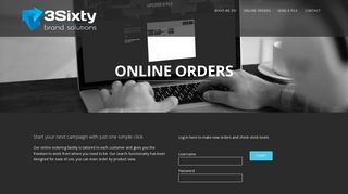 Online Orders | 3Sixty