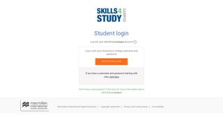 Login - skills4studycampus