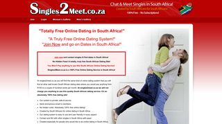 Free Online Dating in South Africa - Join Now!