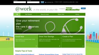 Fidelity At Work - Fidelity Investments