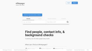 Whitepages - Official Site | Find People, Phone Numbers, Addresses ...