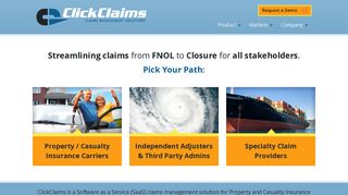 ClickClaims Claims Management Software | ClickClaims