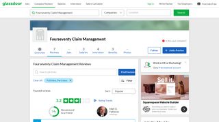 Fourseventy Claim Management Reviews | Glassdoor