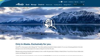 Club 49®. Only in Alaska, only for Alaska | Alaska Airlines