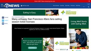Many unhappy San Francisco 49ers fans selling season ticket licenses