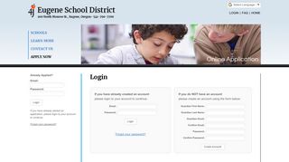 Login - Eugene School District 4J - 4Jschoolchoice.com