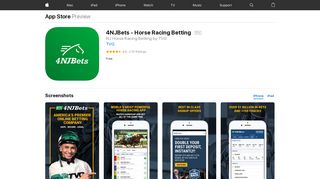4NJBets - Horse Racing Betting on the App Store - iTunes - Apple