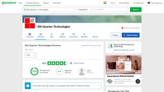 4th Quarter Technologies Reviews | Glassdoor.co.in