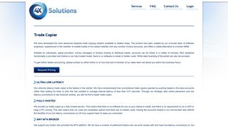 Trade Copier - 4X Solutions